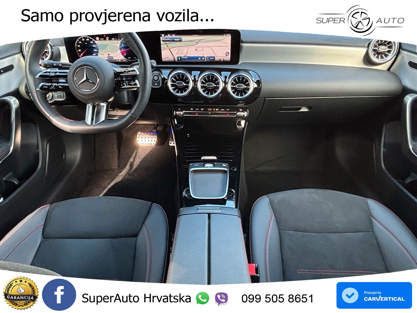 Mercedes-Benz A 200 7G-DCT AMG LED+GR SJED+ACC