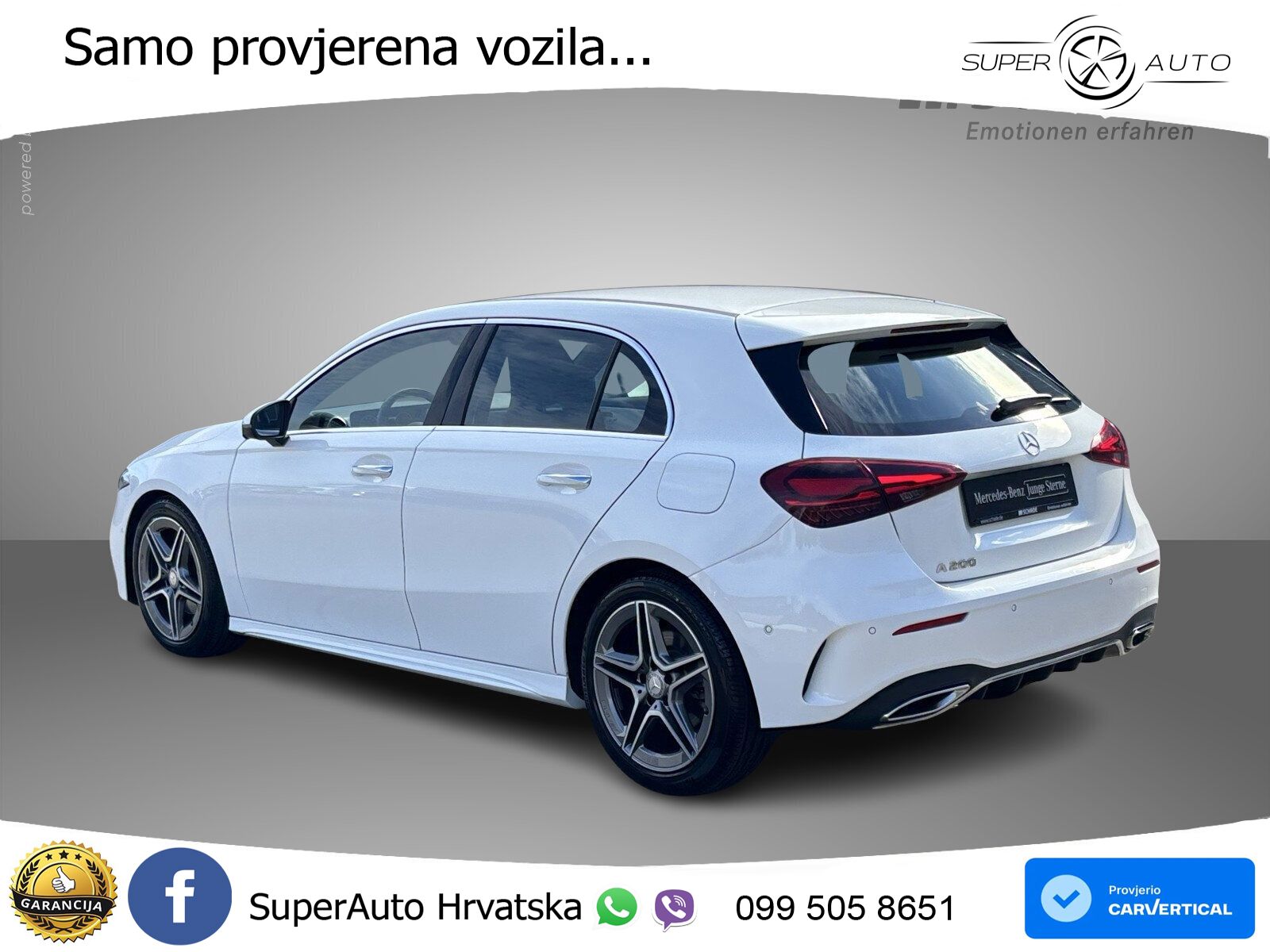 Mercedes-Benz A 200 7G-DCT AMG LED+GR SJED+ACC
