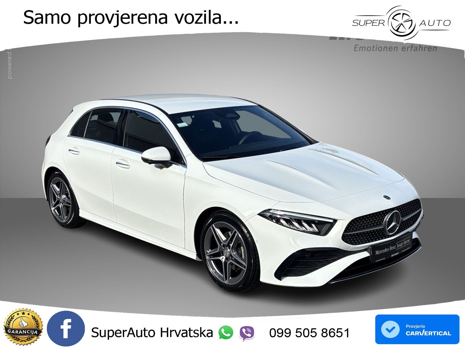 Mercedes-Benz A 200 7G-DCT AMG LED+GR SJED+ACC