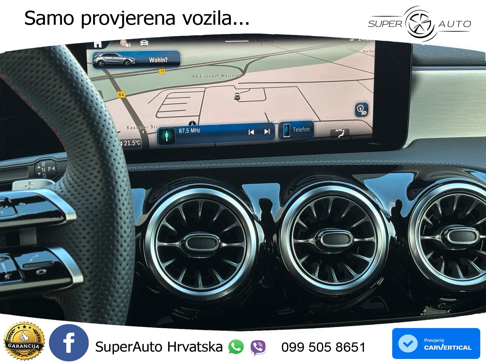 Mercedes-Benz A 200 7G-DCT AMG LED+GR SJED+ACC