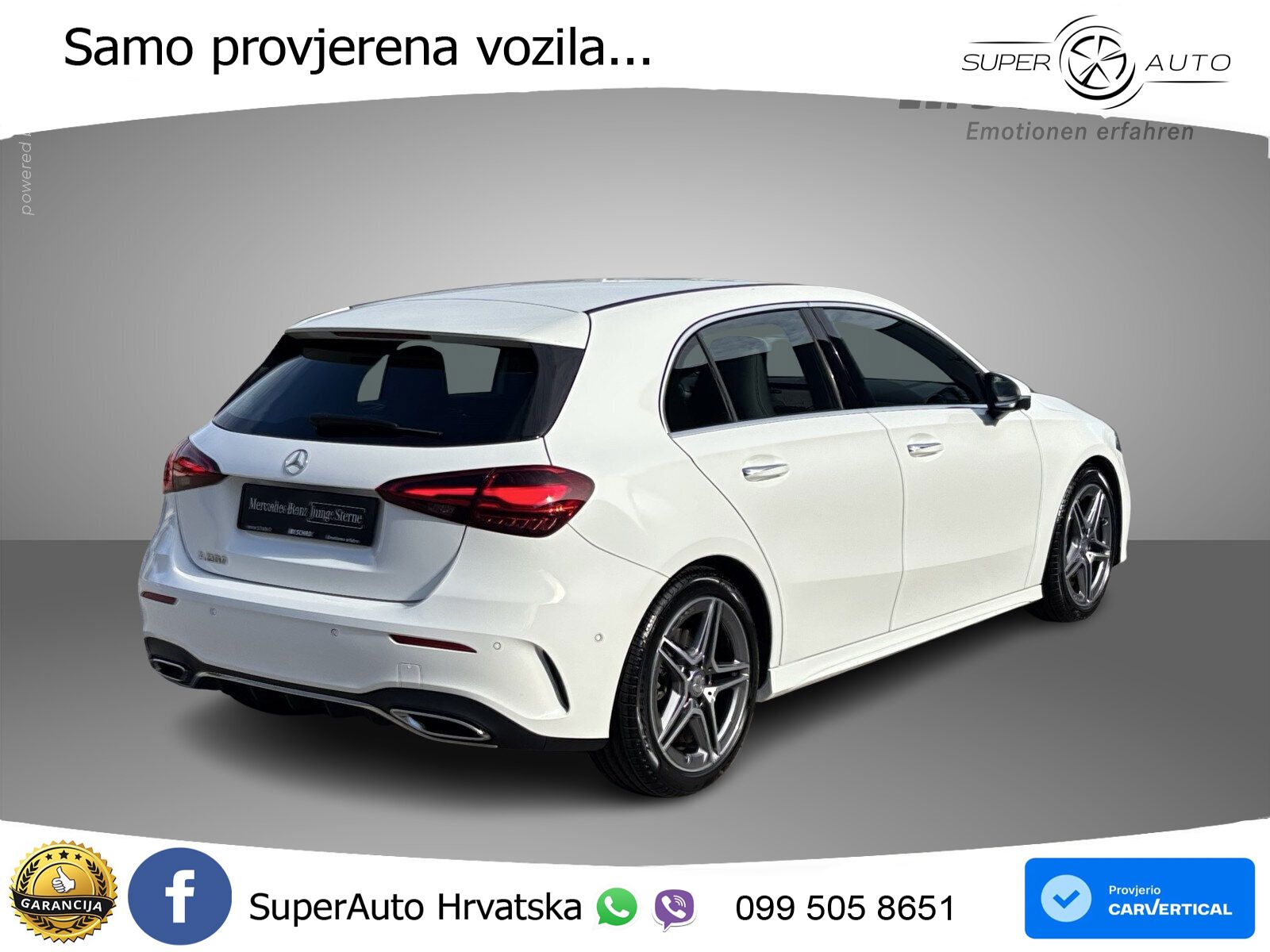 Mercedes-Benz A 200 7G-DCT AMG LED+GR SJED+ACC