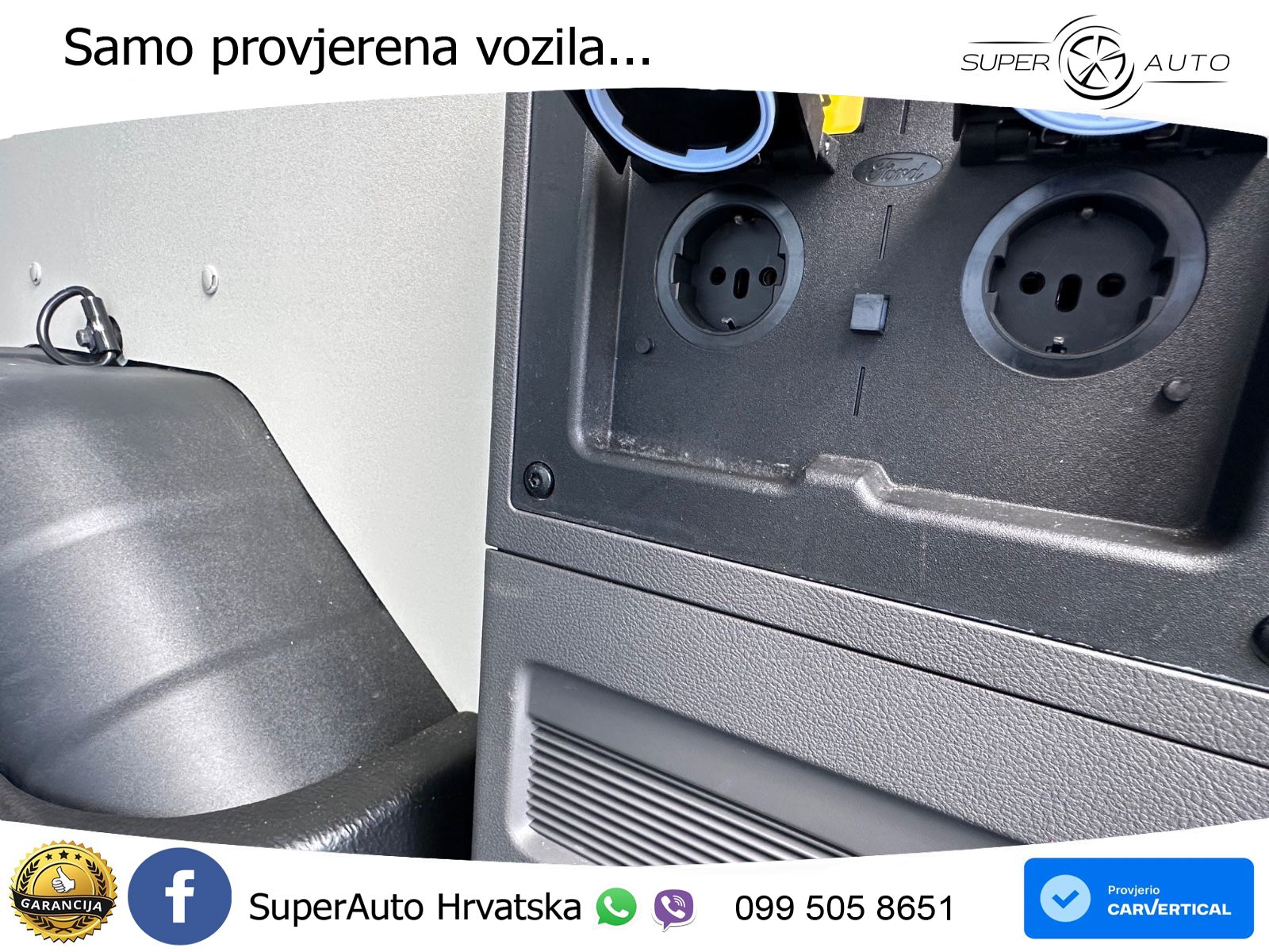Ford Transit E 350 L3H2 230V / 68KWh 316Km WLTP 184 KS
