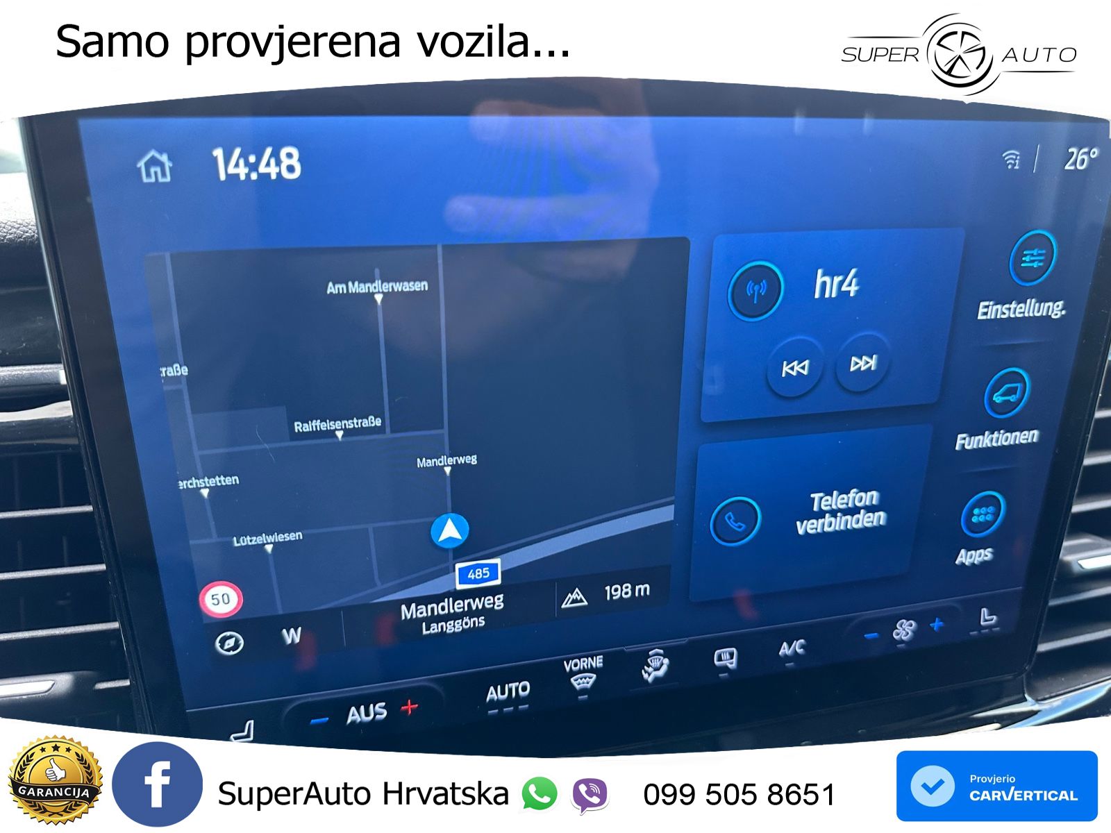 Ford Transit E 350 L3H2 230V / 68KWh 316Km WLTP 184 KS