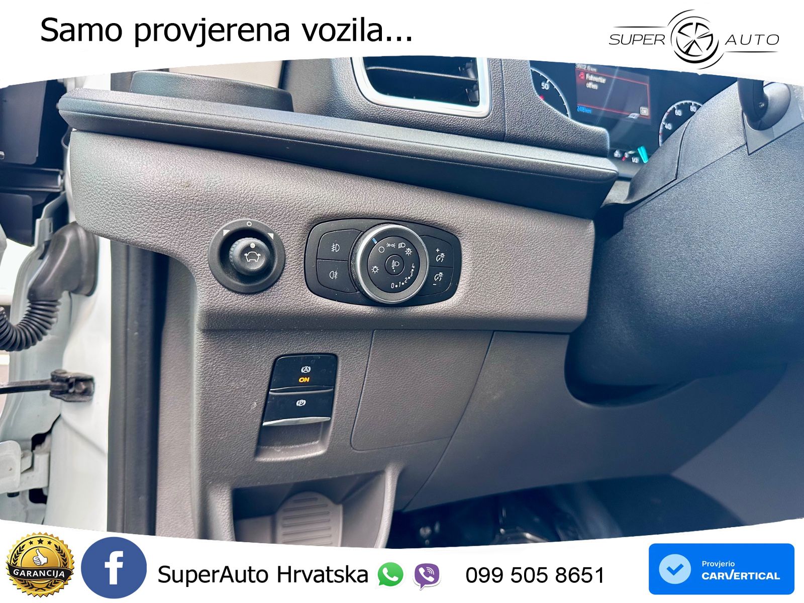 Ford Transit E 350 L3H2 230V / 68KWh 316Km WLTP 184 KS
