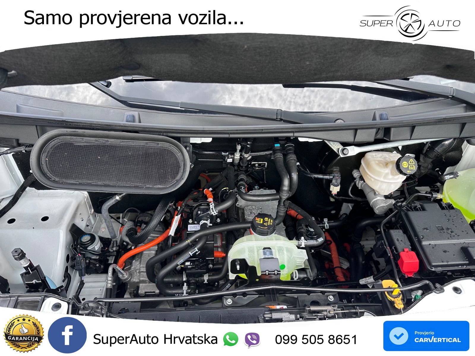 Ford Transit E 350 L3H2 230V / 68KWh 316Km WLTP 184 KS
