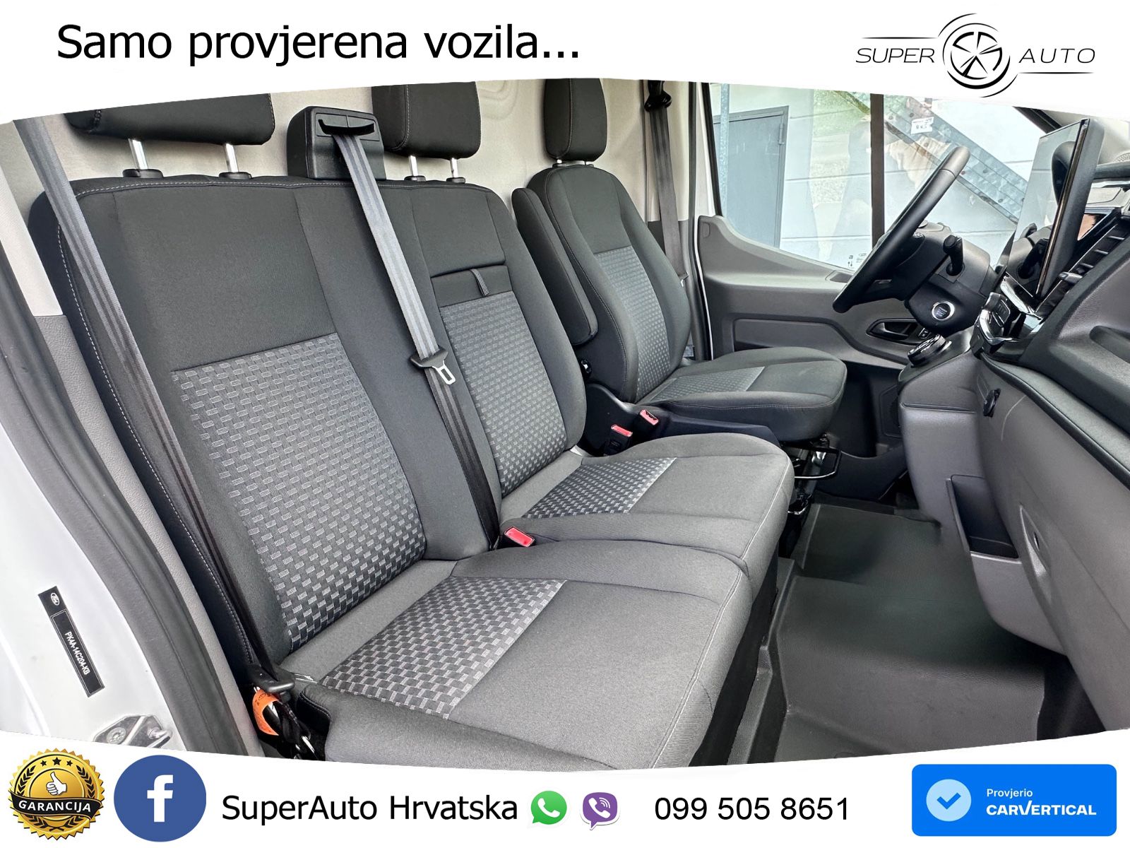 Ford Transit E 350 L3H2 230V / 68KWh 316Km WLTP 184 KS