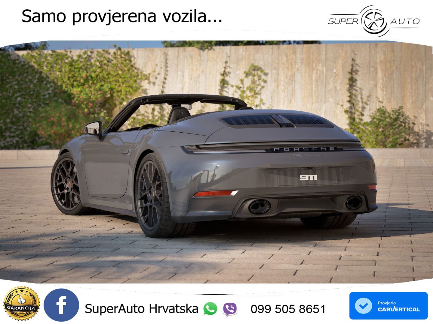 Porsche 911 Carrera GTS Cabriolet 3.0 (480 KS) PDK MATRIX+GR SJED+KAM