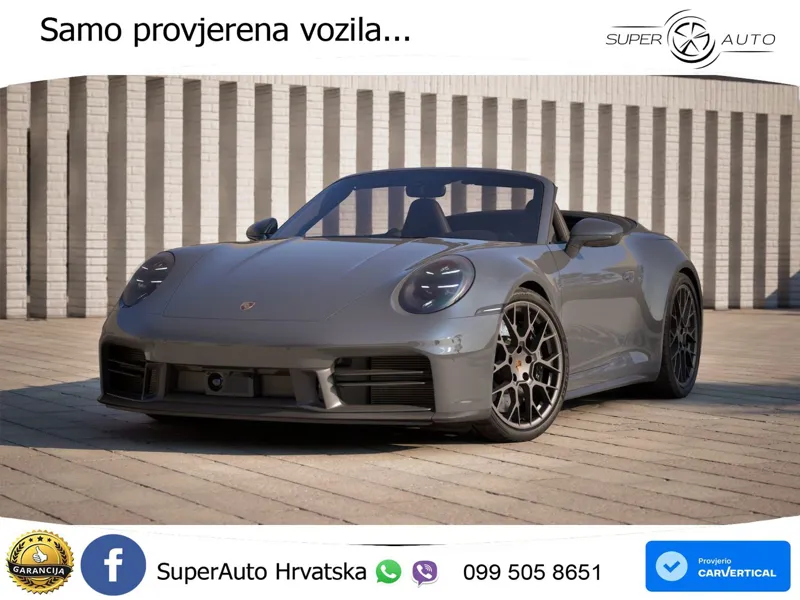 Porsche 911 Carrera GTS Cabriolet 3.0 (480 KS) PDK MATRIX+GR SJED+KAM