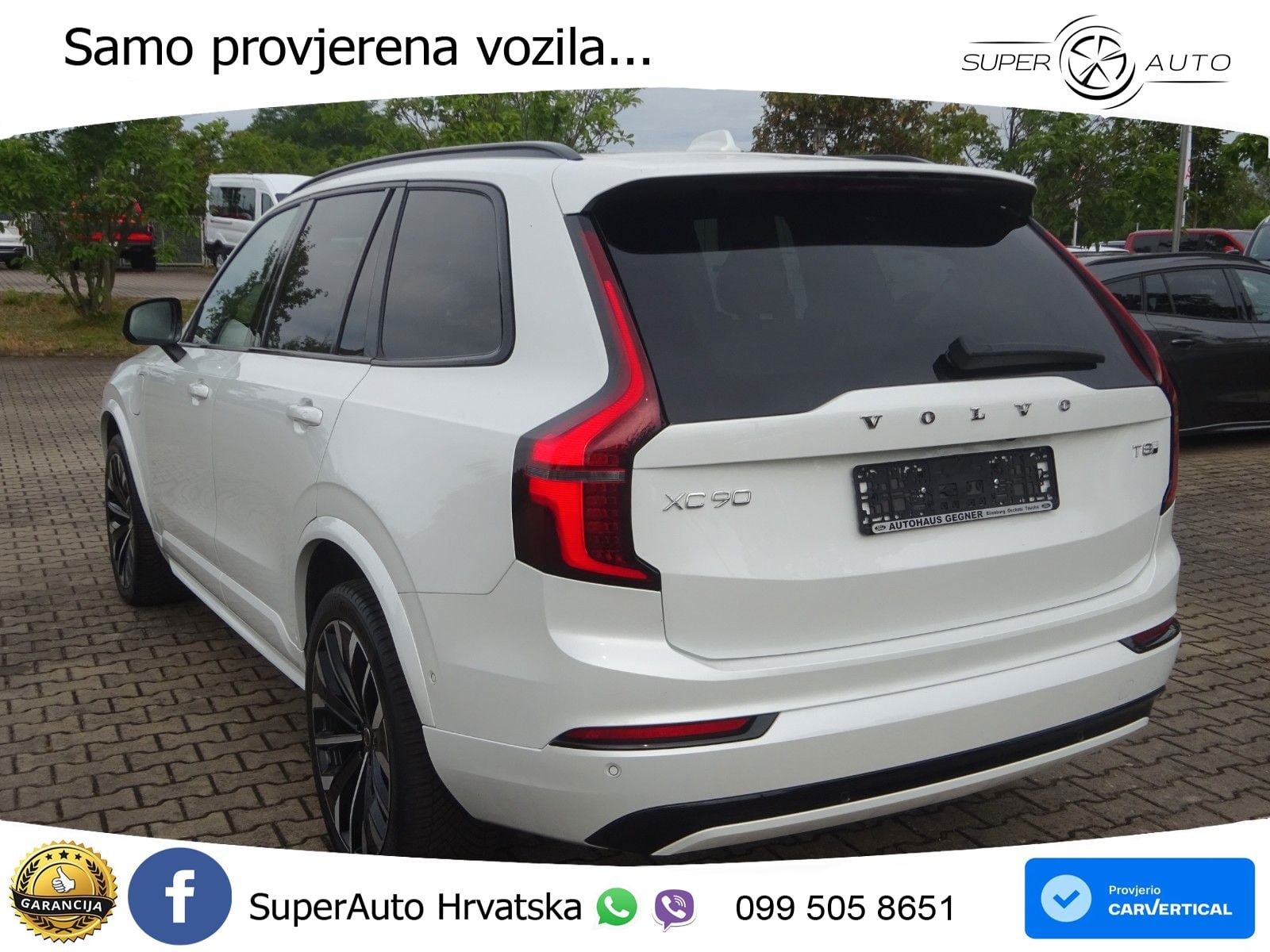 Volvo XC90 2.0 T8 AWD Automatic ZRAČNI+ACC+4xGR SJED+KAM