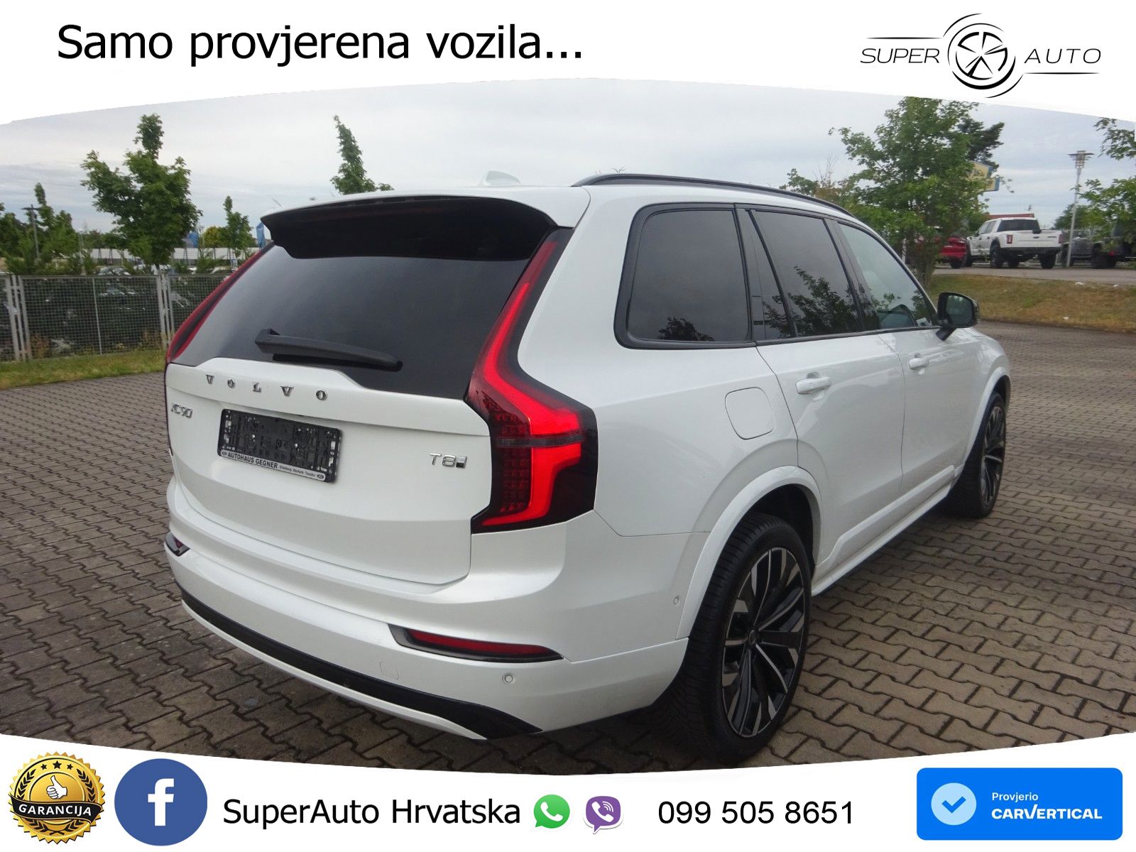 Volvo XC90 2.0 T8 AWD Automatic ZRAČNI+ACC+4xGR SJED+KAM