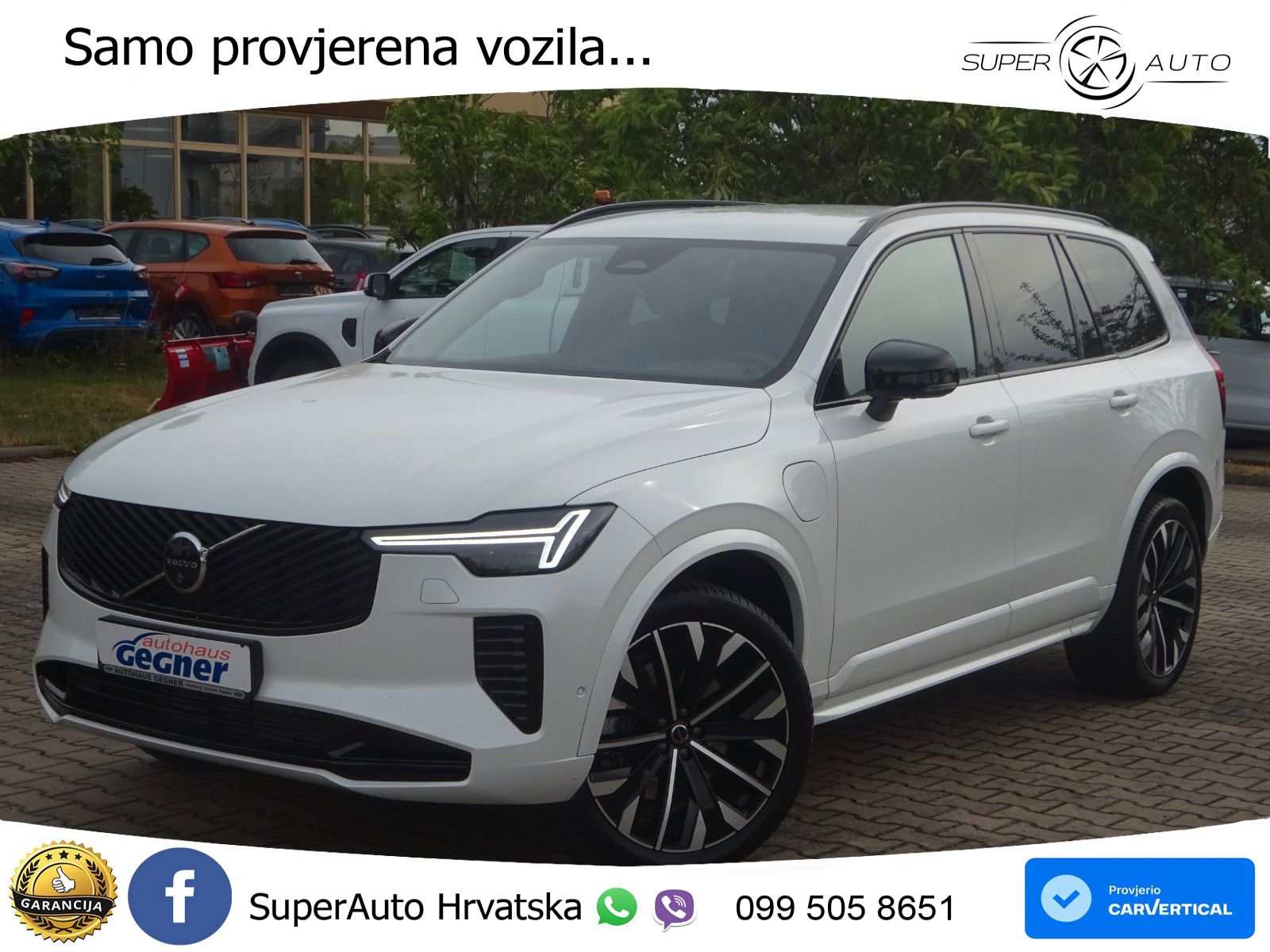 Volvo XC90 2.0 T8 AWD Automatic ZRAČNI+ACC+4xGR SJED+KAM