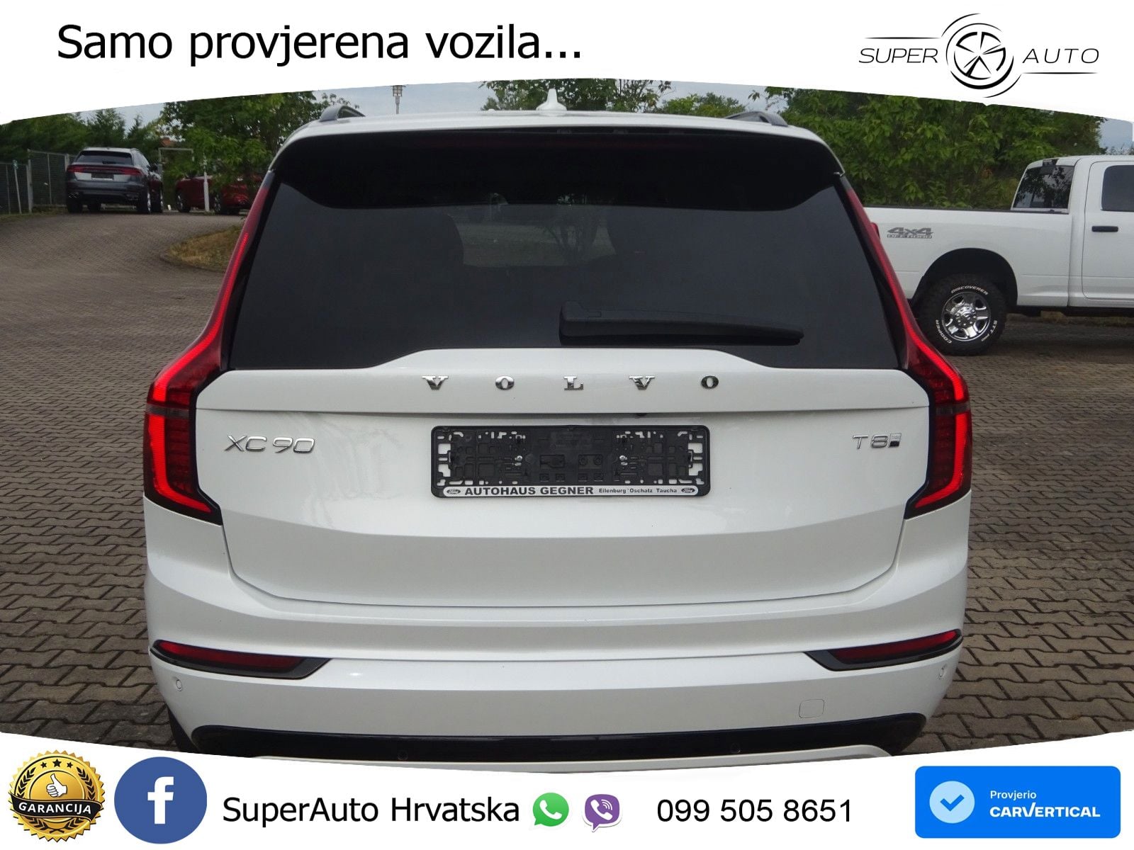Volvo XC90 2.0 T8 AWD Automatic ZRAČNI+ACC+4xGR SJED+KAM