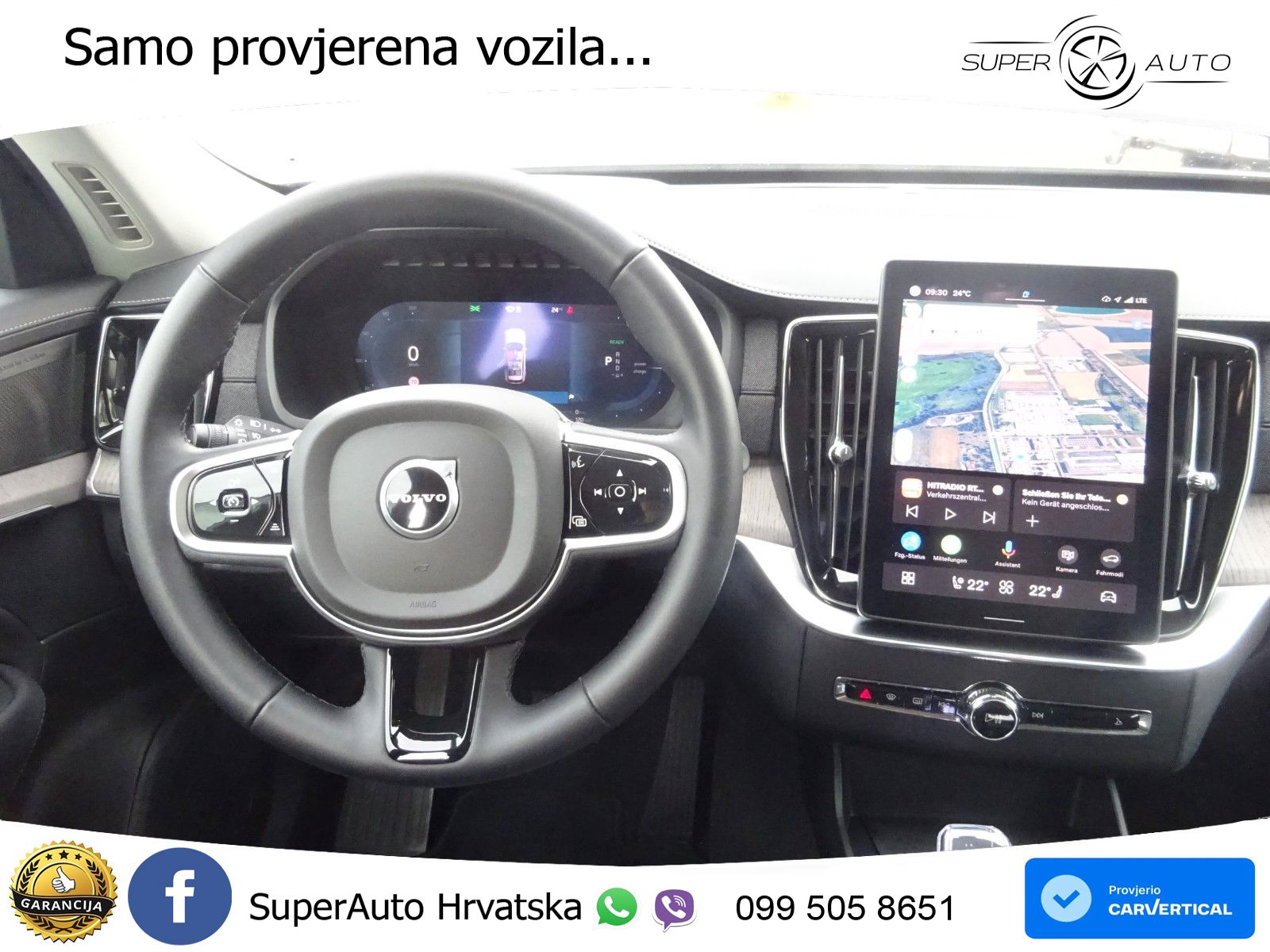 Volvo XC90 2.0 T8 AWD Automatic ZRAČNI+ACC+4xGR SJED+KAM