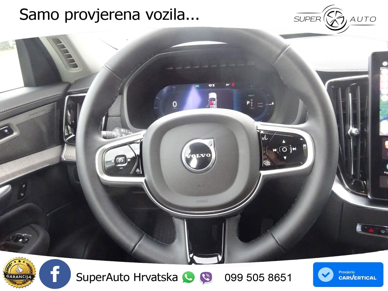 Volvo XC90 2.0 T8 AWD Automatic ZRAČNI+ACC+4xGR SJED+KAM