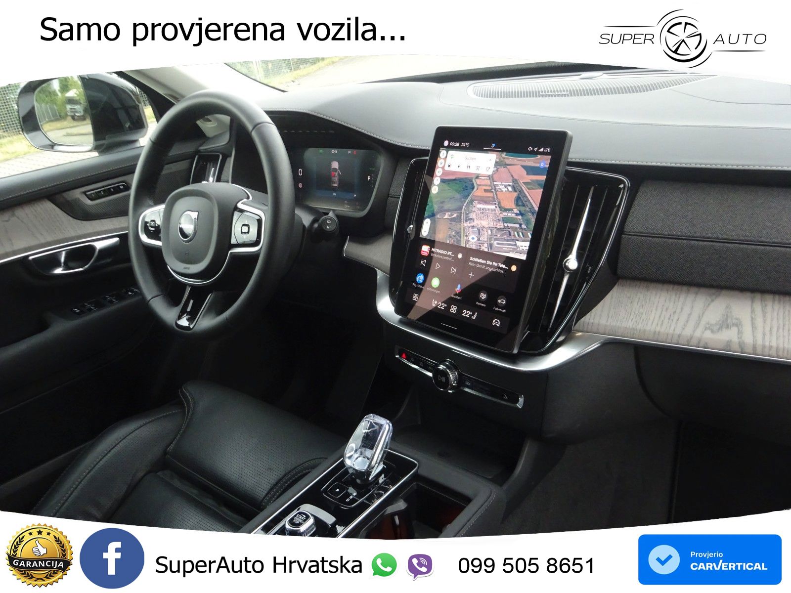 Volvo XC90 2.0 T8 AWD Automatic ZRAČNI+ACC+4xGR SJED+KAM