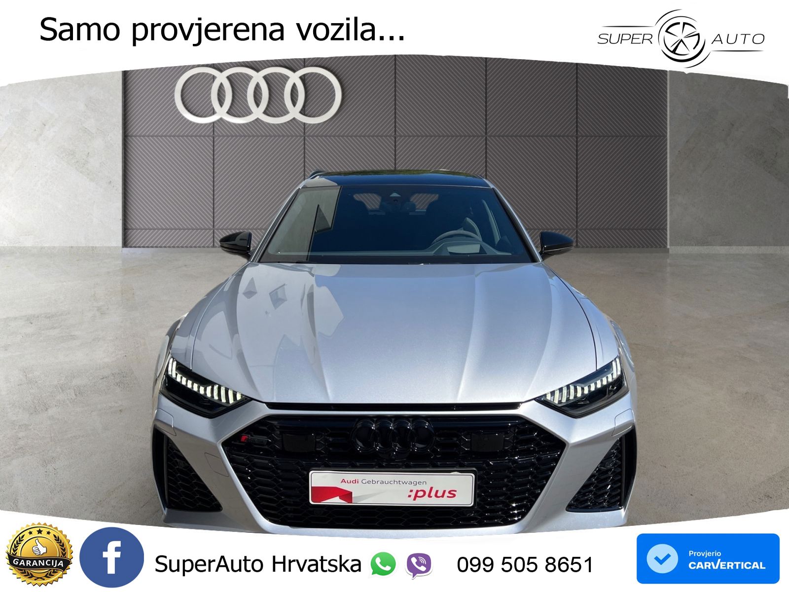 Audi RS6 Avant 4.0 TFSI V8 (600 KS) quattro Tiptronic LED+GR SJED+ACC