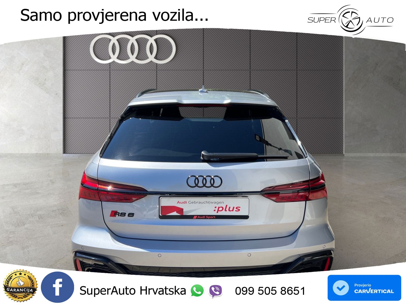 Audi RS6 Avant 4.0 TFSI V8 (600 KS) quattro Tiptronic LED+GR SJED+ACC