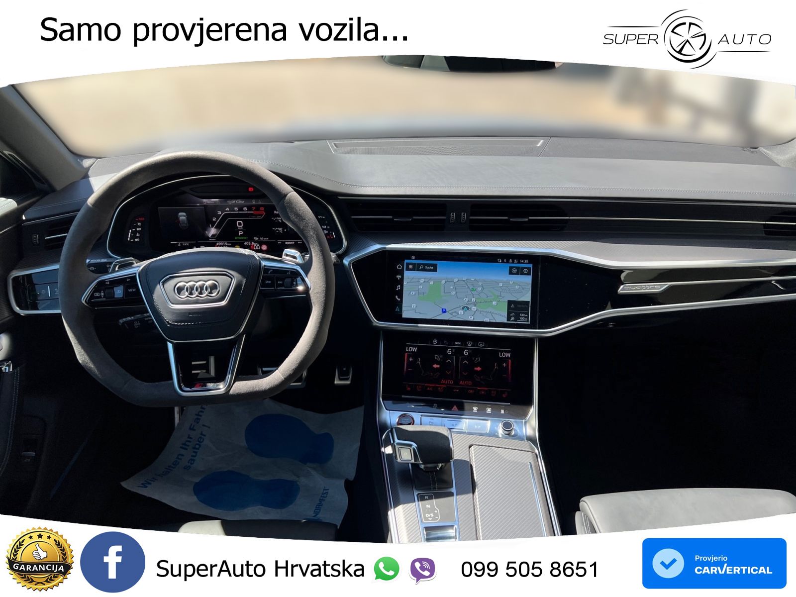 Audi RS6 Avant 4.0 TFSI V8 (600 KS) quattro Tiptronic LED+GR SJED+ACC