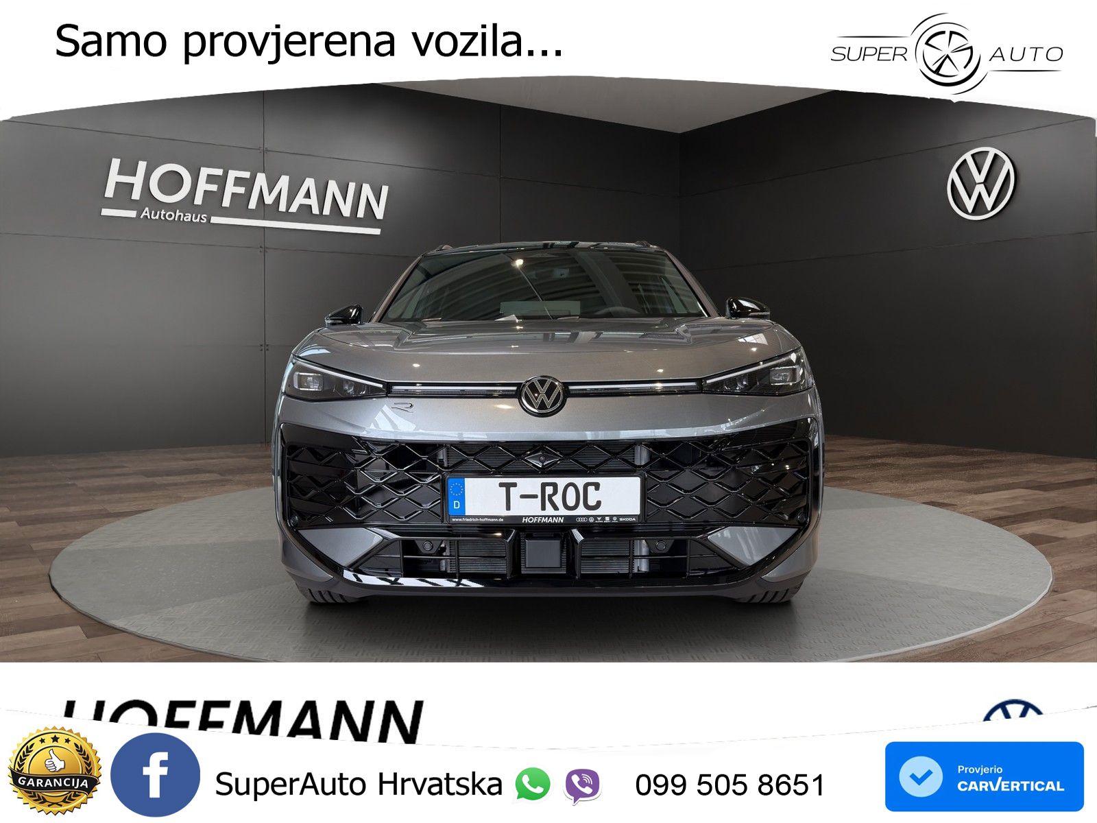 Volkswagen T-Roc 1.5 eTSI (150 KS)  DSG R-Line LED+GR SJED+ACC