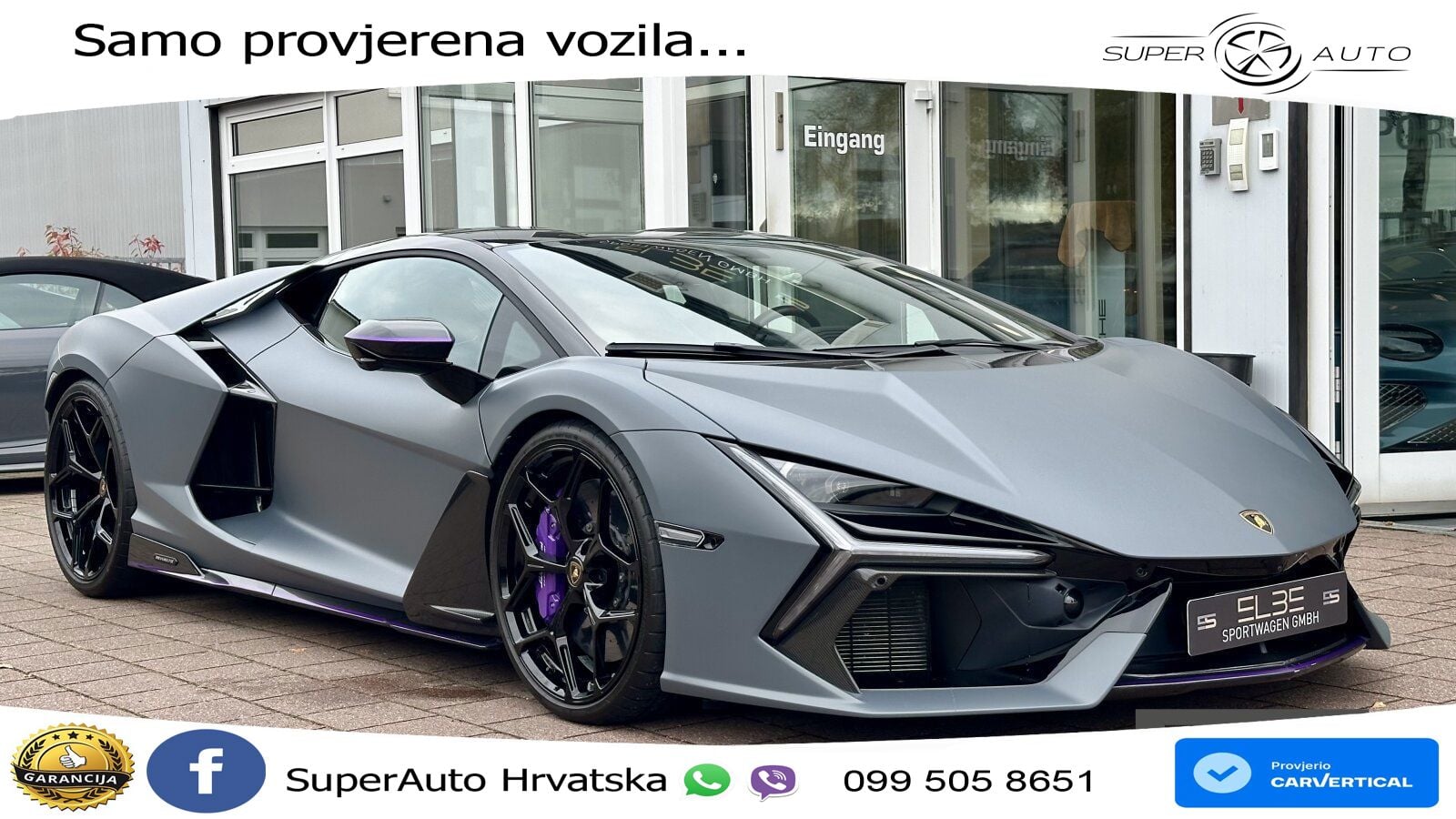 Lamborghini Revuelto 6.5 V12 (1015 KS) 4WD DCT LED+GR SJED+ACC