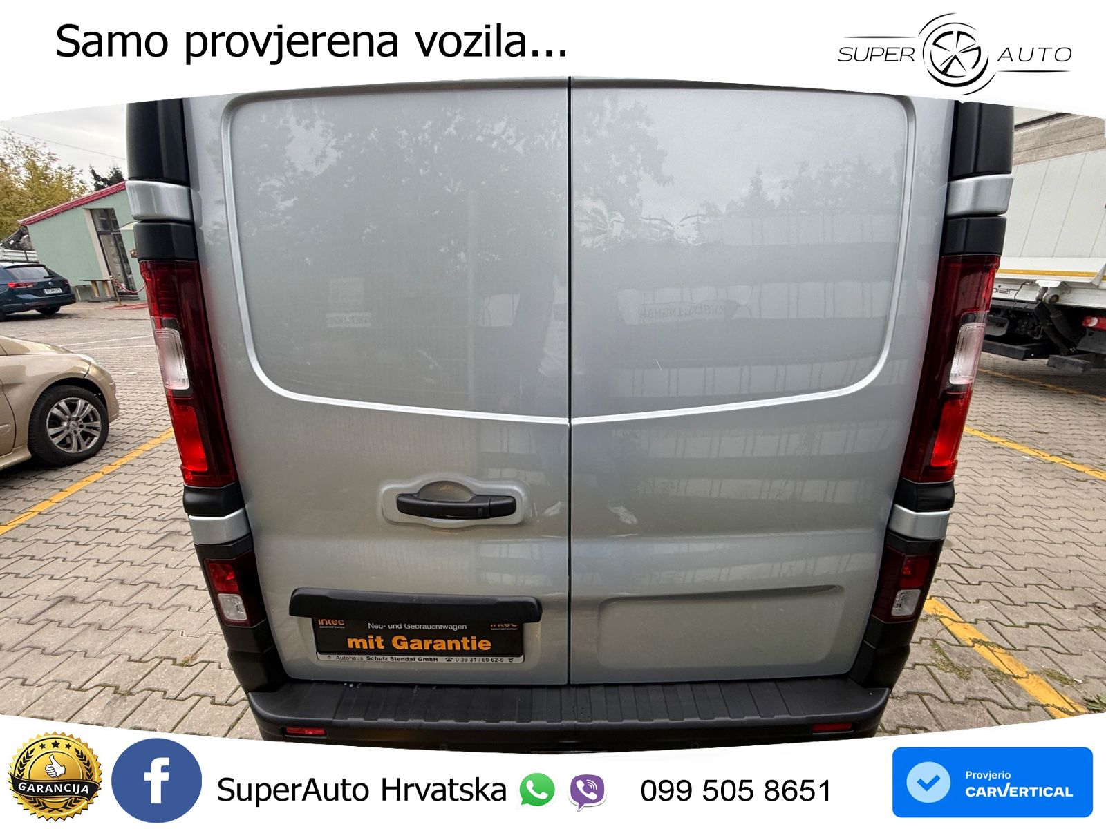 Renault Trafic Kasten L2H1 Doka 3,0t Komfort 6Sitzplätze 150 KS