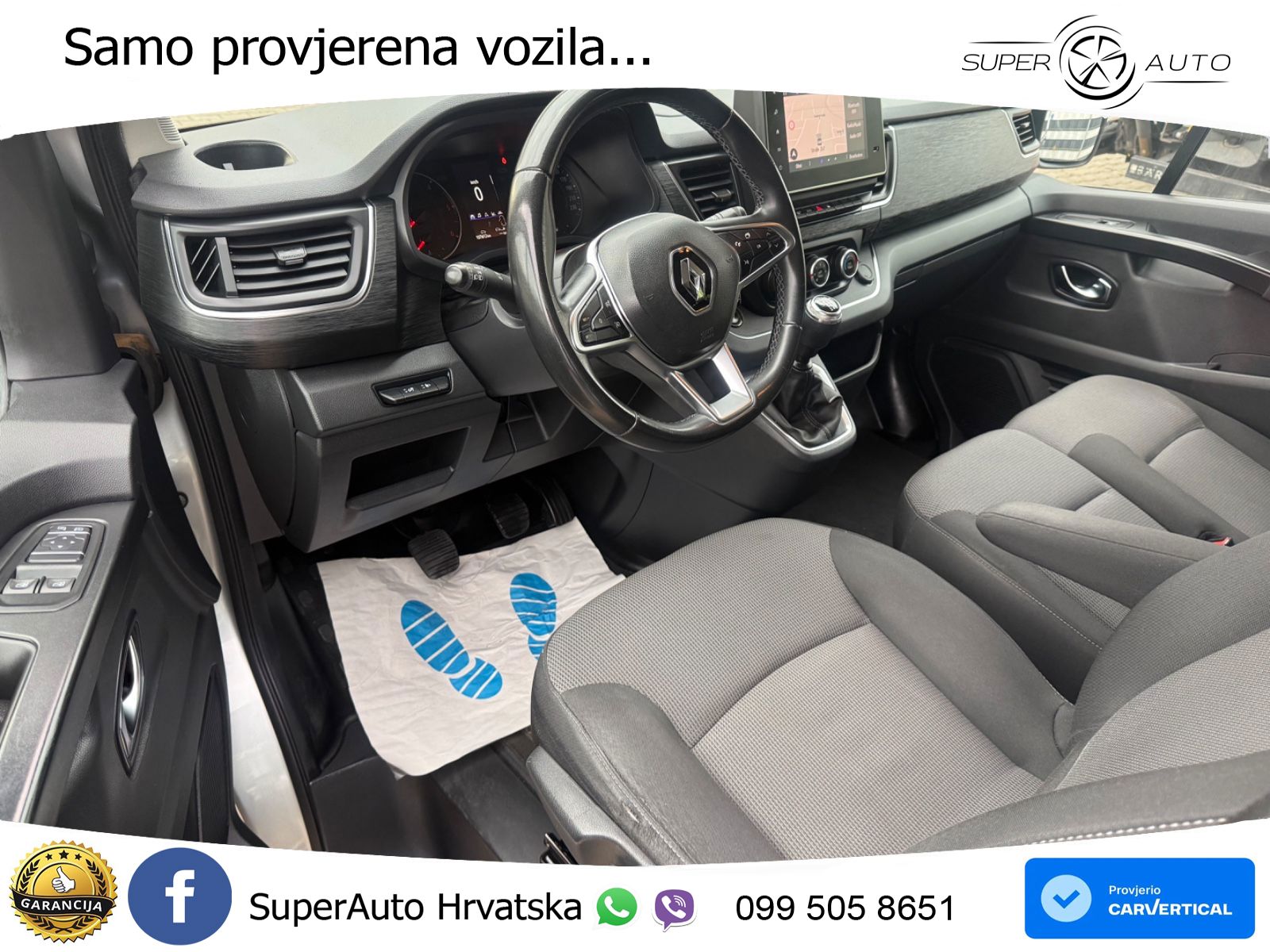 Renault Trafic Kasten L2H1 Doka 3,0t Komfort 6Sitzplätze 150 KS