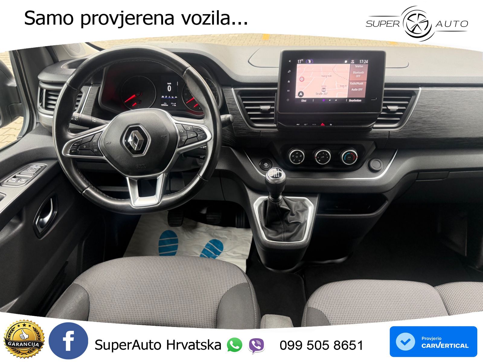 Renault Trafic Kasten L2H1 Doka 3,0t Komfort 6Sitzplätze 150 KS