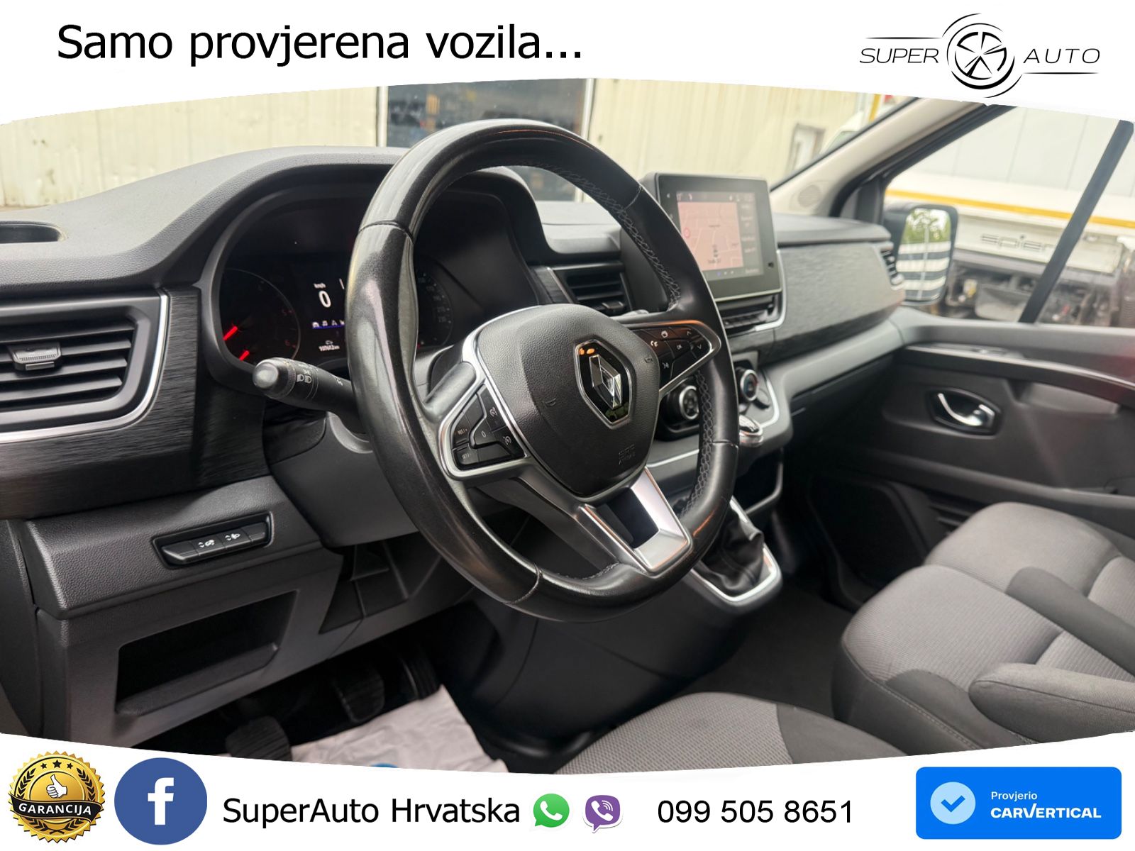 Renault Trafic Kasten L2H1 Doka 3,0t Komfort 6Sitzplätze 150 KS