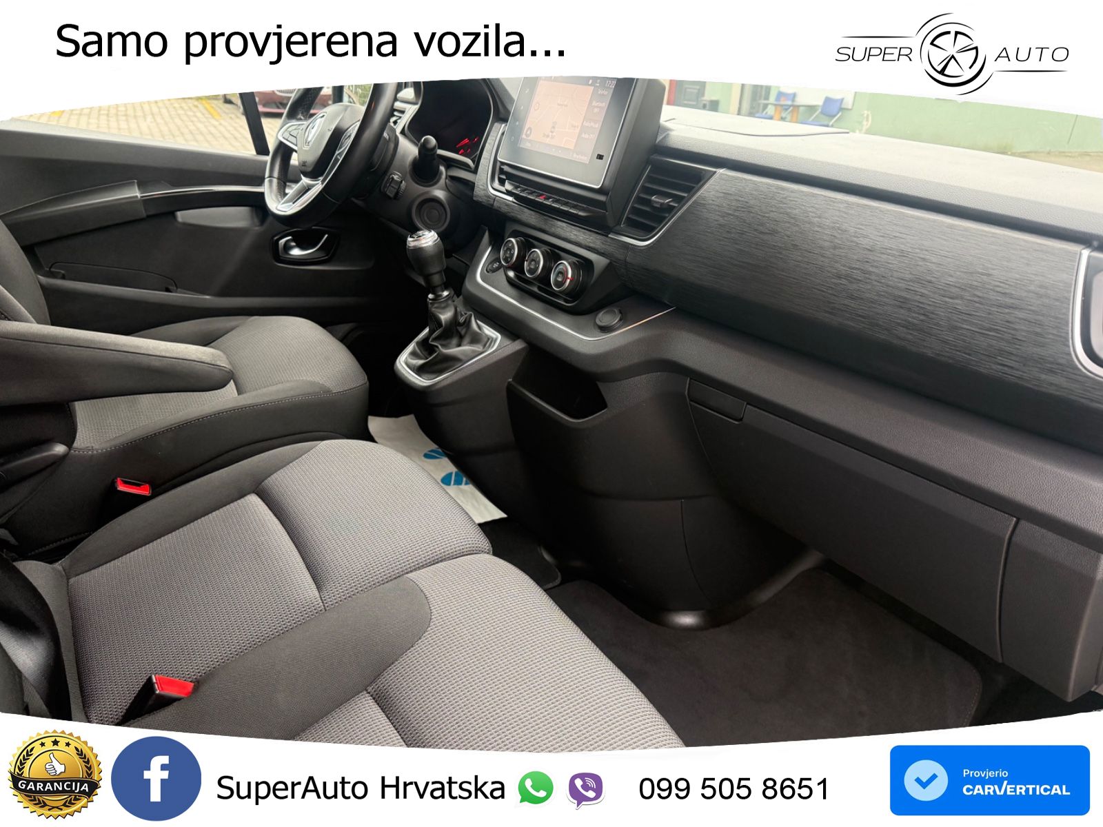 Renault Trafic Kasten L2H1 Doka 3,0t Komfort 6Sitzplätze 150 KS