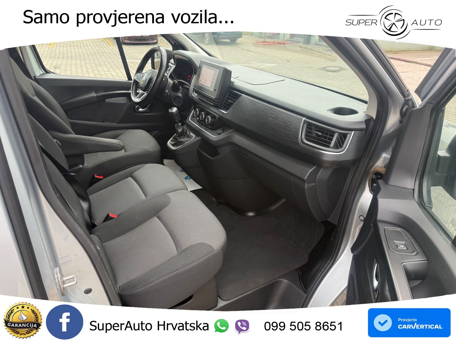 Renault Trafic Kasten L2H1 Doka 3,0t Komfort 6Sitzplätze 150 KS