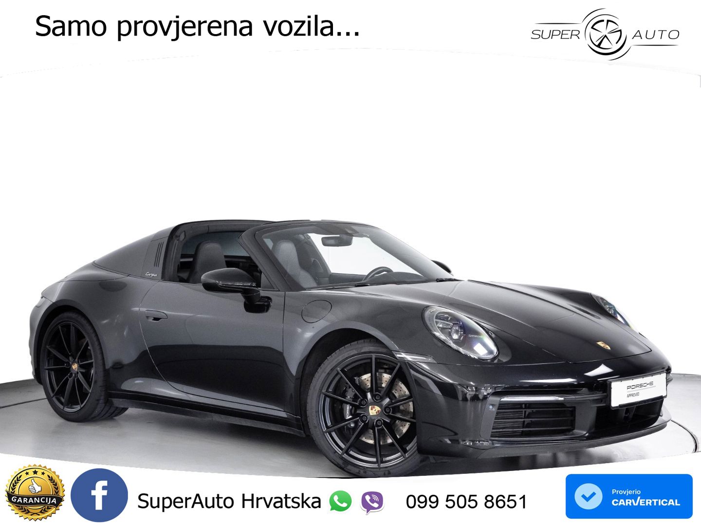 Porsche 911 Targa 4S 3.0 (450 KS) PDK MATRIX+GR SJED+KAM