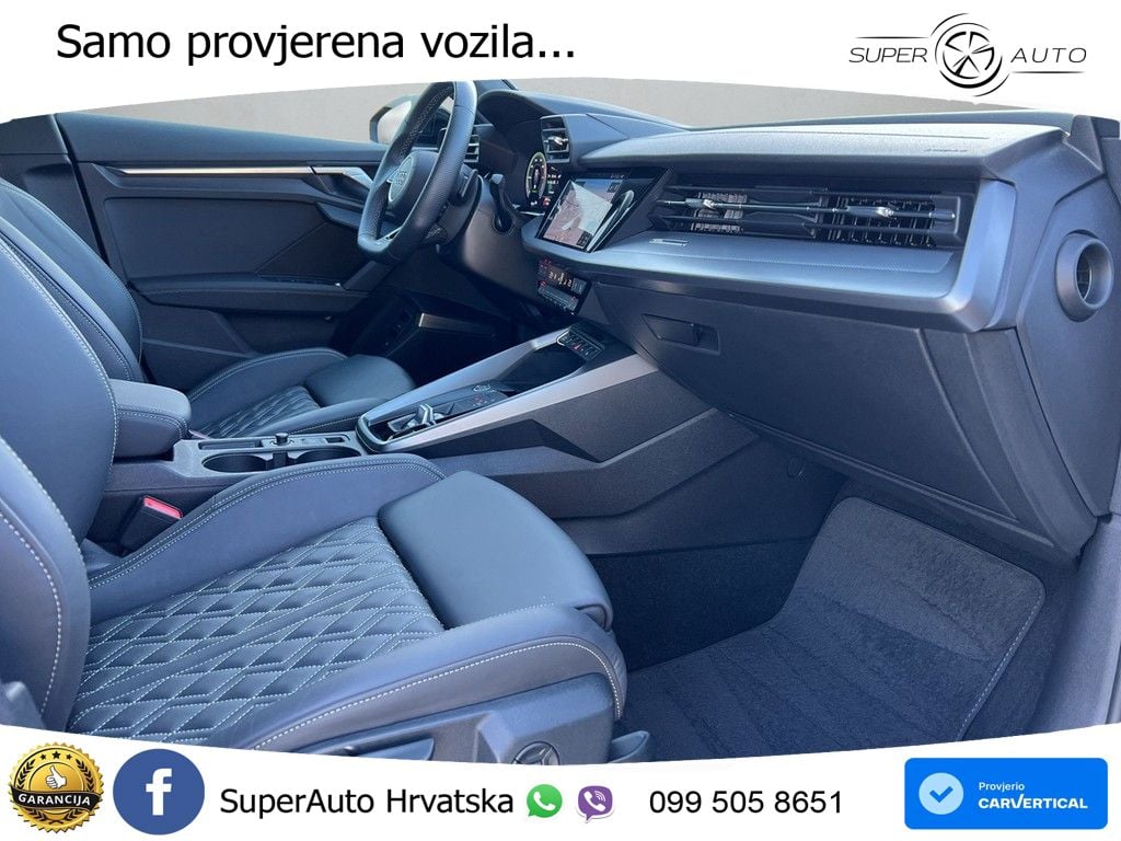 Audi A3 45 TFSIe (245 KS) S tronic S line MATRIX+GR SJED+KAM
