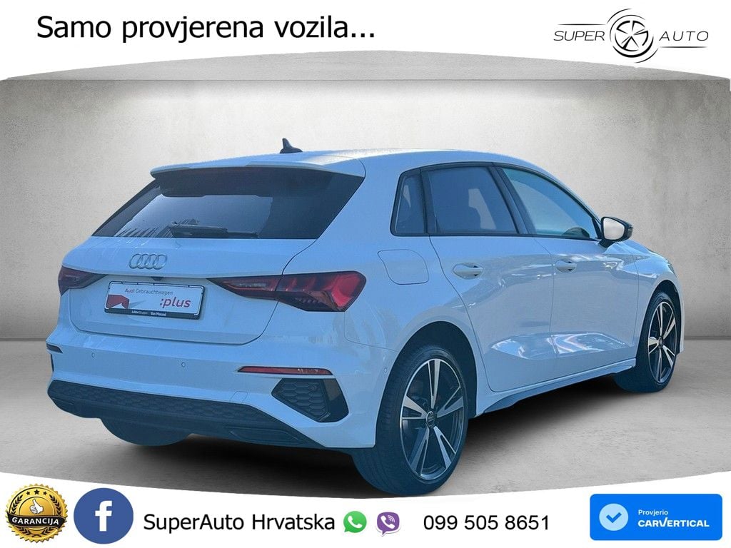 Audi A3 45 TFSIe (245 KS) S tronic S line MATRIX+GR SJED+KAM