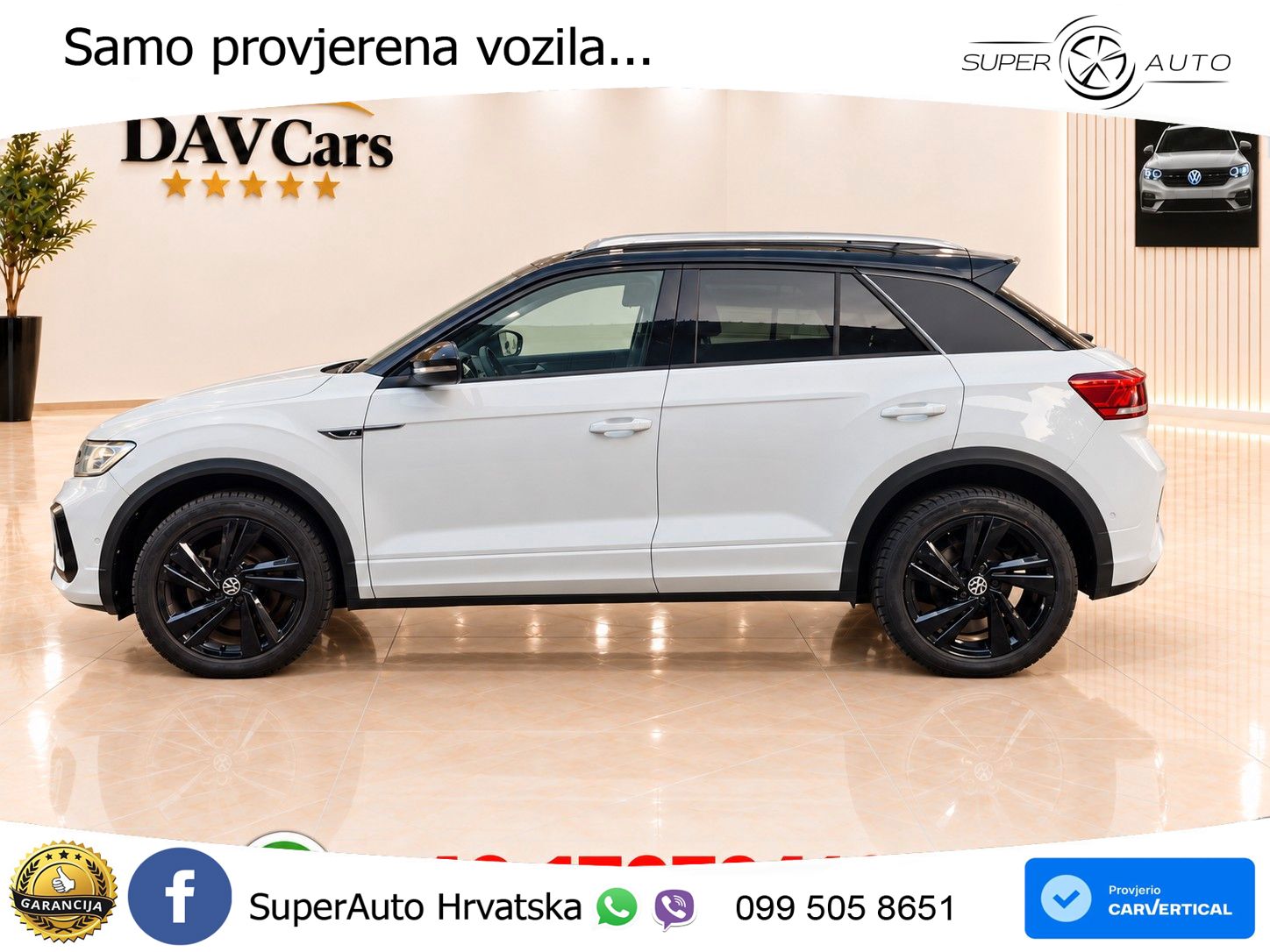 Volkswagen T-Roc 2.0 TDI (150 KS) DSG R-Line LED+GR SJED+ACC