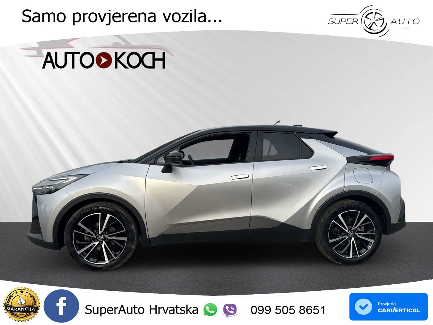 Toyota C-HR 2.0 (198 KS) Hybrid e-CVT LED+GR SJED+ACC