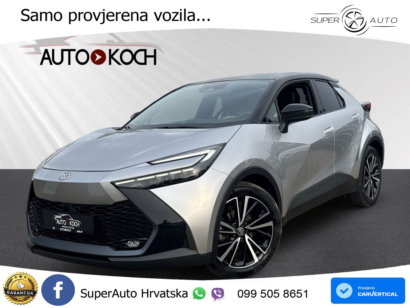 Toyota C-HR 2.0 (198 KS) Hybrid e-CVT LED+GR SJED+ACC