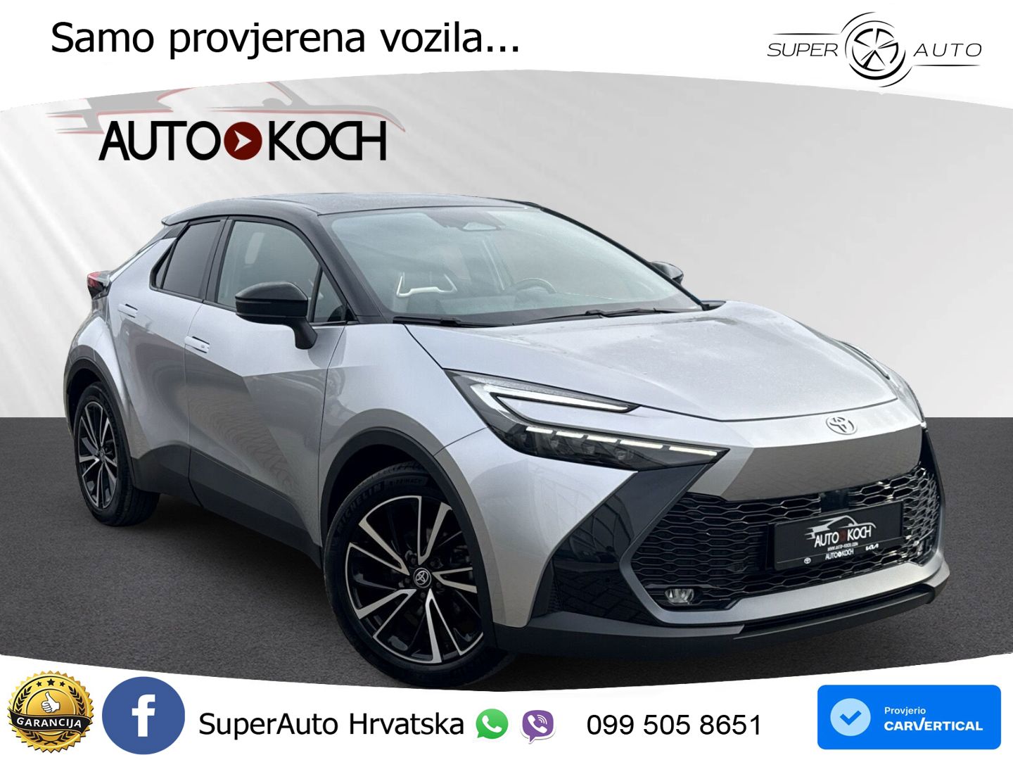 Toyota C-HR 2.0 (198 KS) Hybrid e-CVT LED+GR SJED+ACC
