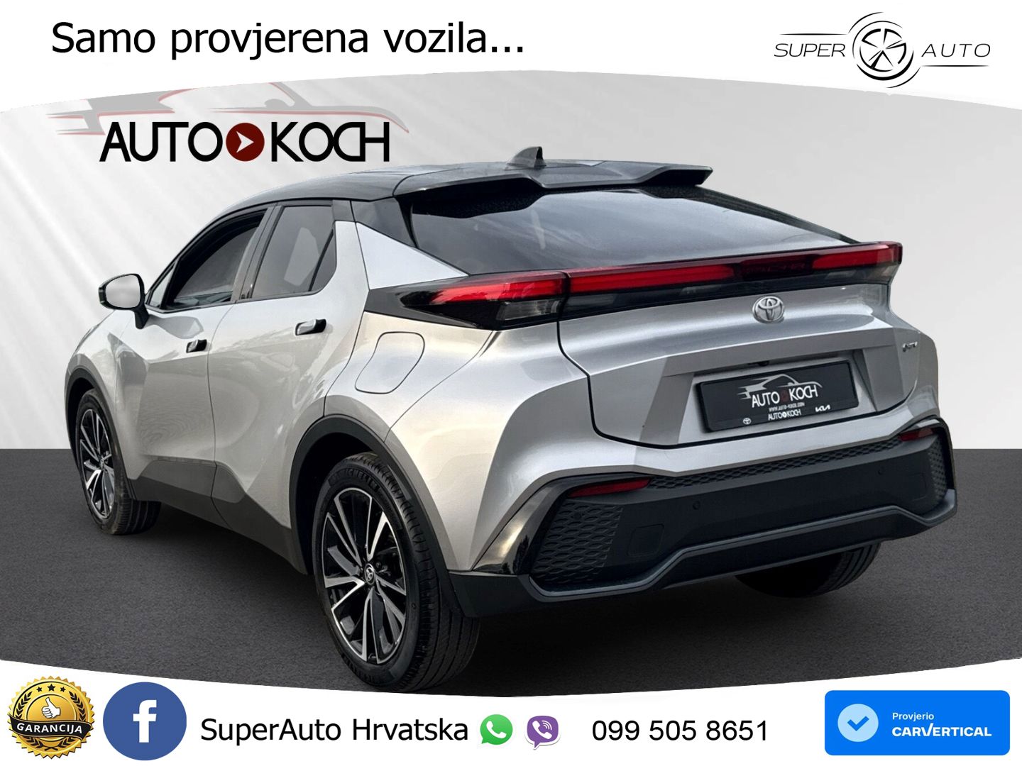 Toyota C-HR 2.0 (198 KS) Hybrid e-CVT LED+GR SJED+ACC