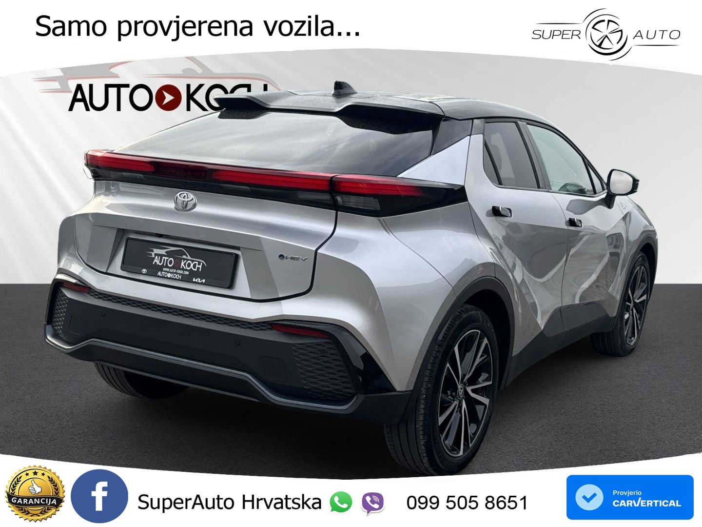 Toyota C-HR 2.0 (198 KS) Hybrid e-CVT LED+GR SJED+ACC