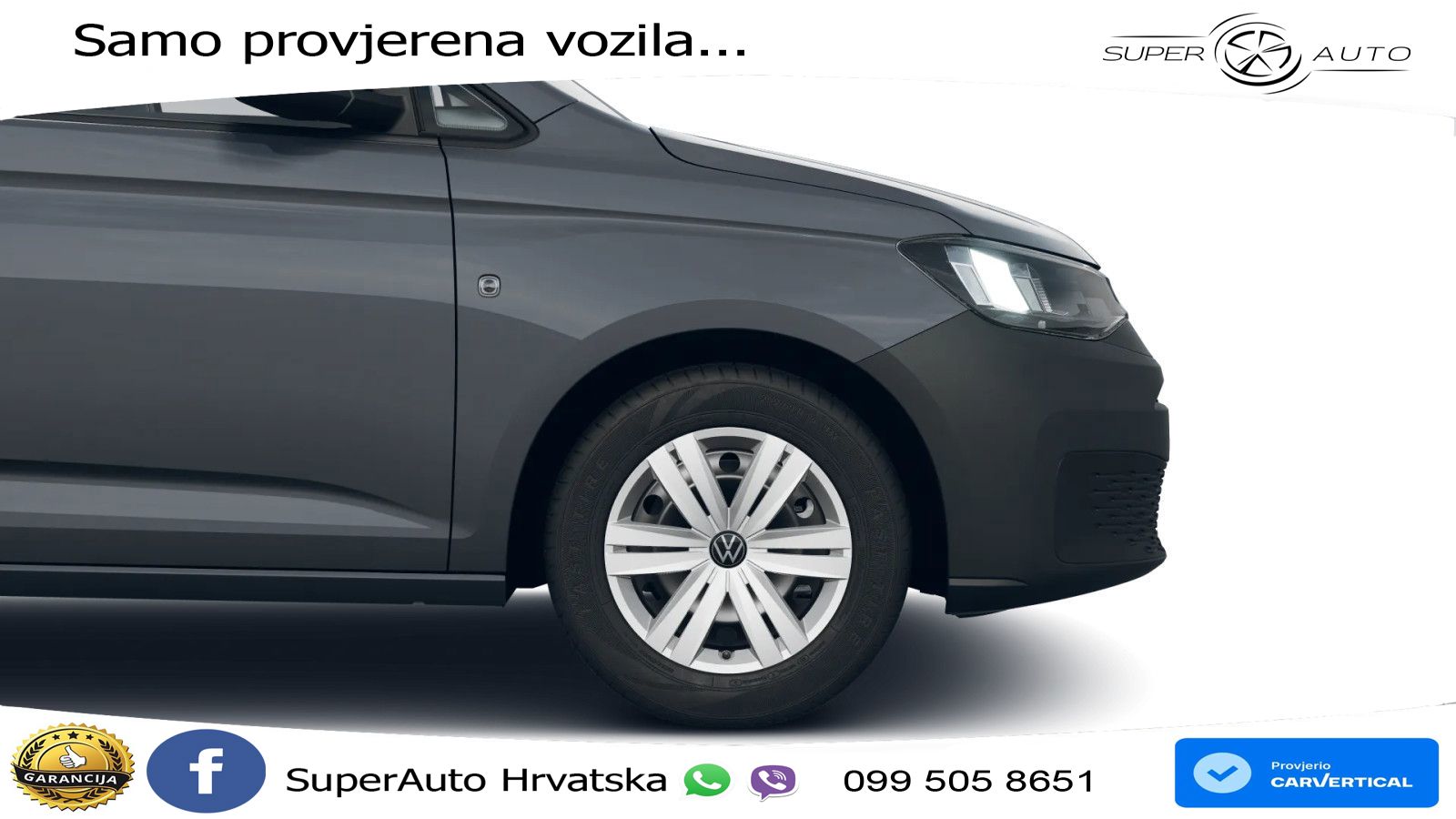 Volkswagen Caddy 1,5 TSI (Sitzhzg.+ACC+Klima) 116 KS