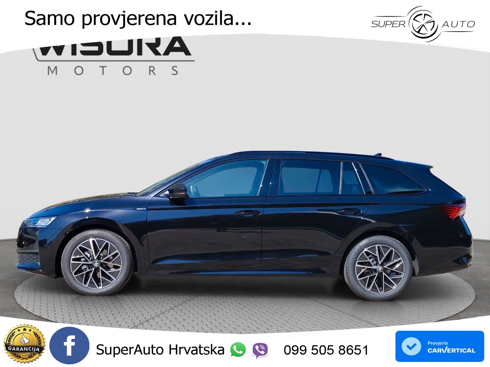 Škoda Octavia Combi 2.0 TDI (150 KS) DSG SportLine LED+GR SJED+ACC