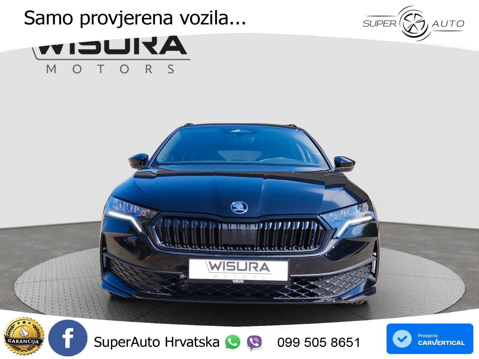 Škoda Octavia Combi 2.0 TDI (150 KS) DSG SportLine LED+GR SJED+ACC