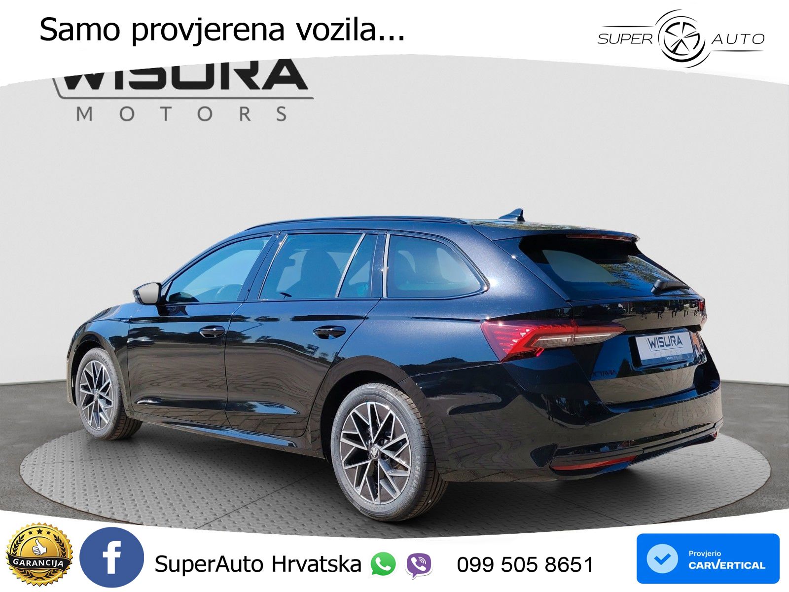 Škoda Octavia Combi 2.0 TDI (150 KS) DSG SportLine LED+GR SJED+ACC