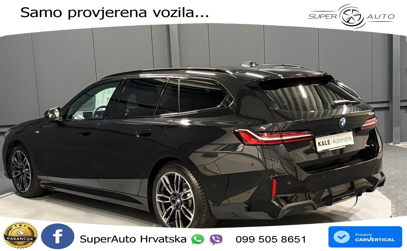 BMW 520d Touring (197 KS) Steptronic M Sport LED+GR SJED+ACC