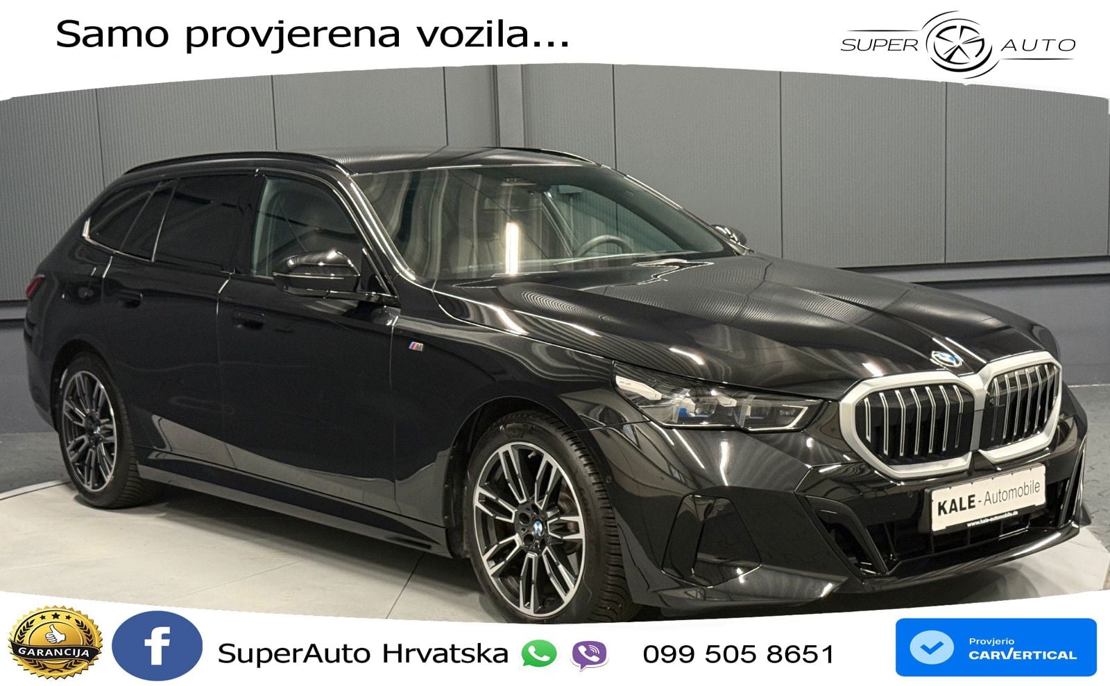 BMW 520d Touring (197 KS) Steptronic M Sport LED+GR SJED+ACC