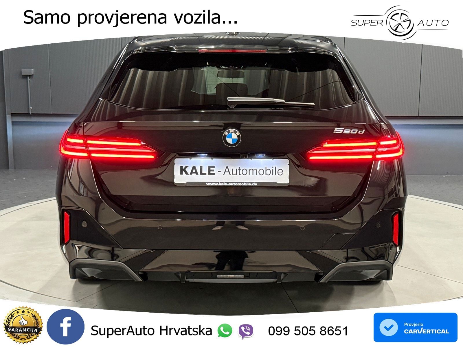 BMW 520d Touring (197 KS) Steptronic M Sport LED+GR SJED+ACC