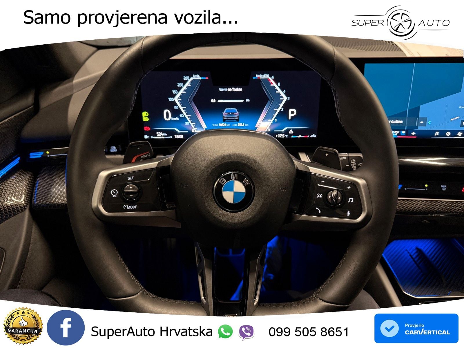BMW 520d Touring (197 KS) Steptronic M Sport LED+GR SJED+ACC