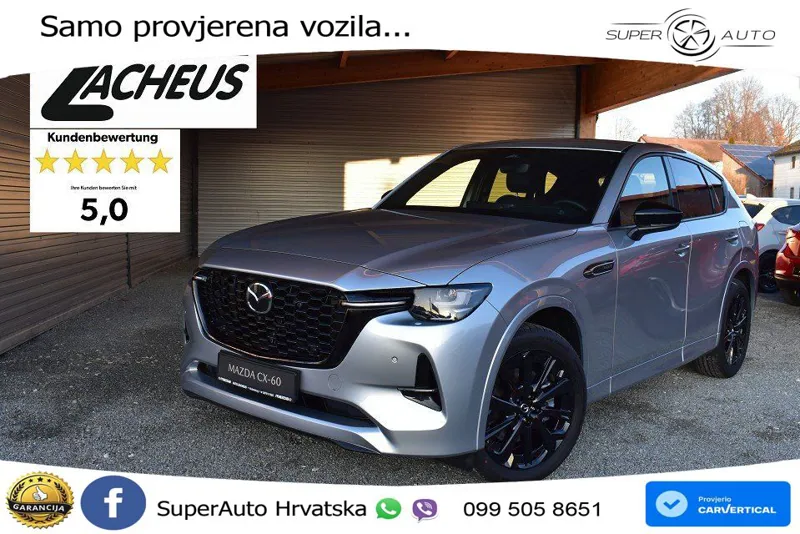 Mazda CX-60 2.5 e-Skyactiv (328 KS) AWD Automatic MATRIX+GR SJED+KAM