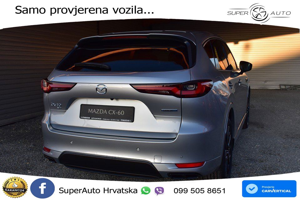 Mazda CX-60 2.5 e-Skyactiv (328 KS) AWD Automatic MATRIX+GR SJED+KAM