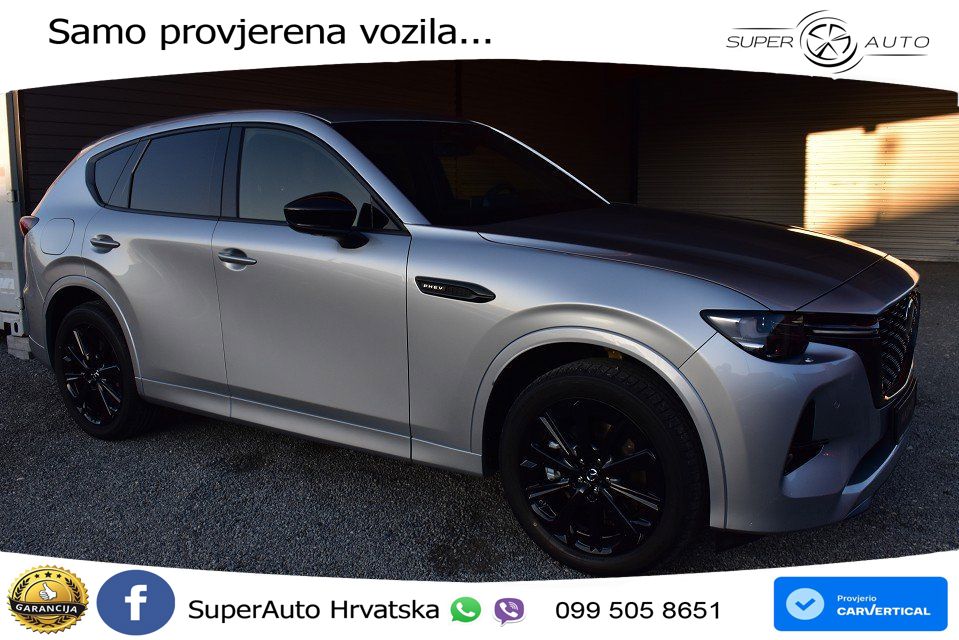Mazda CX-60 2.5 e-Skyactiv (328 KS) AWD Automatic MATRIX+GR SJED+KAM
